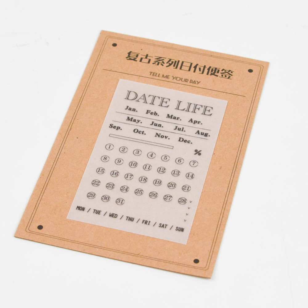 アンティーク 日付 Date Life No 1 スタンプ専門店ハンコルンゴ