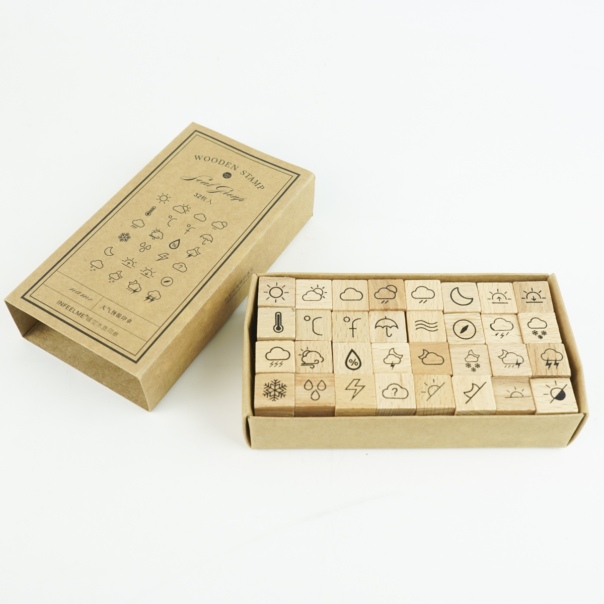 天気のスタンプ Infeel Me 天気 In 4993 スタンプ専門店ハンコルンゴ