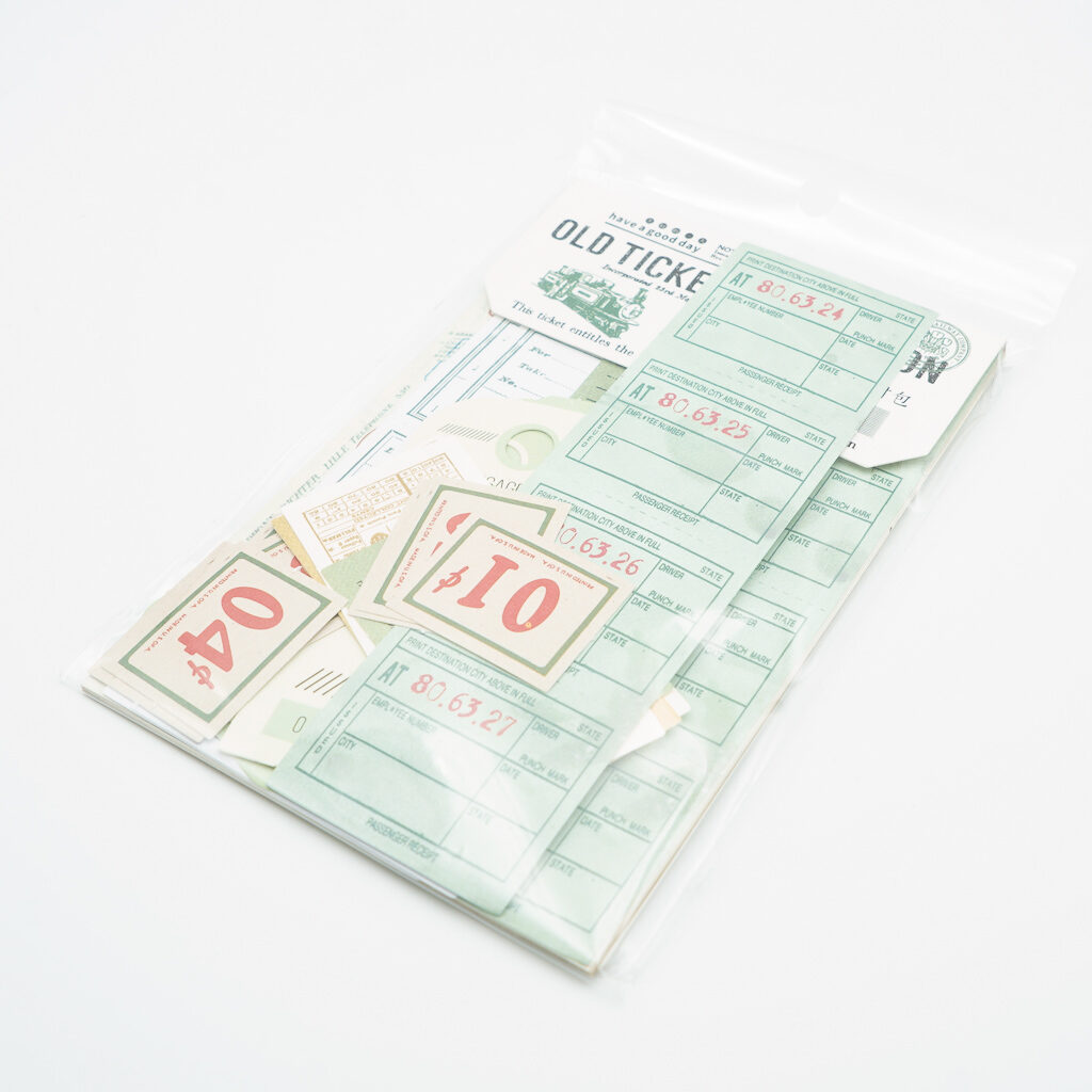 【SALE】チケット素材紙 OLD TICKET COLLECTION 001